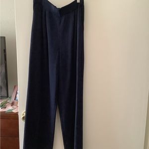 St. John Santana Knit Navy Slacks